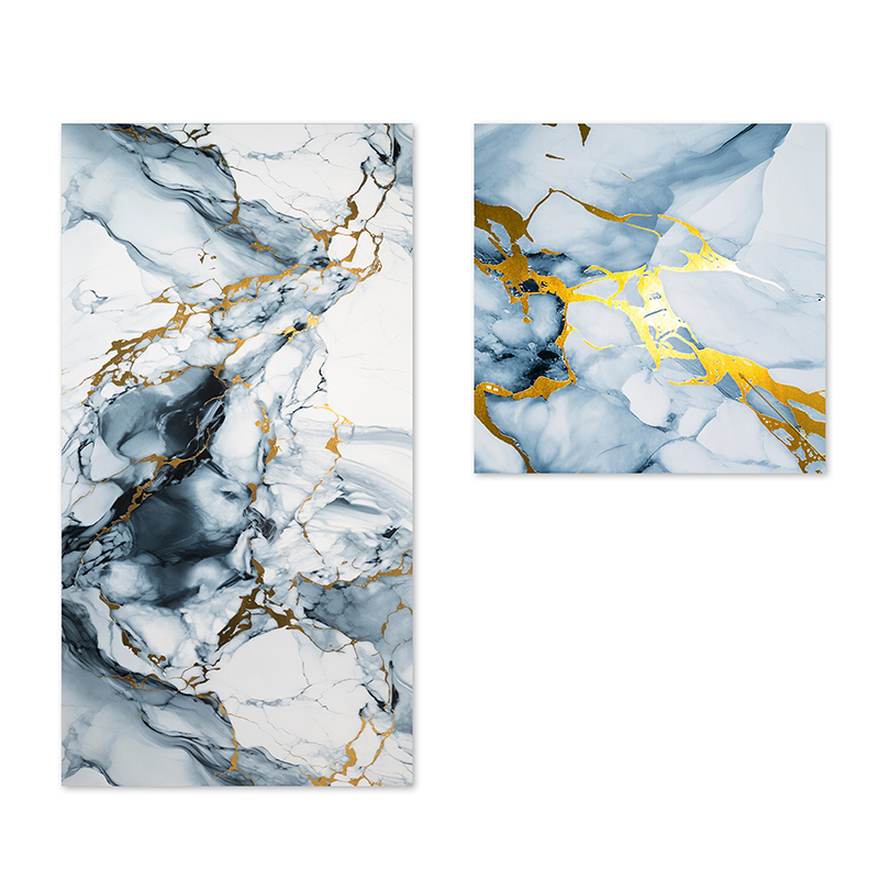 Снимаемый многократный дизайн Премиум мраморная настенная наклейка Обои для легкого украшения дома