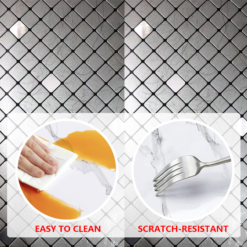 оптовая цена Звукоизолирующая прочная стенная покрытие дома самоклейная IXPE мозаика 3d декоративные стенные наклейки