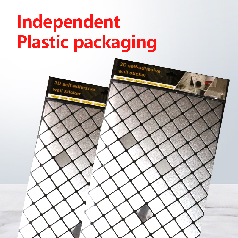 новый дизайн Водонепроницаемые мозаичные настенные наклейки Самоклейные маслоустойчивые 3d домашние декоративные наклейки для стен