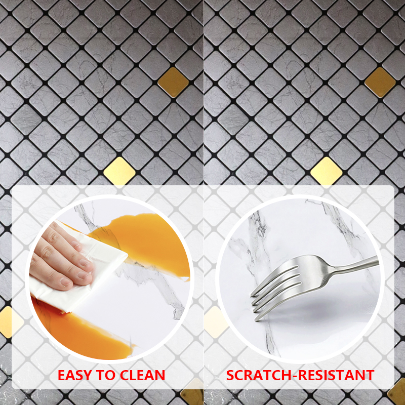 индивидуальный самоклеющийся IXPE мозаика наклейка ванная комната кухня водонепроницаемая 3d настенная наклейка для украшения интерьера