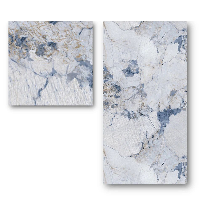 Новая гостиная УФ мраморные зерна настенная наклейка Легкая уборка Красивое украшение интерьера ixpe