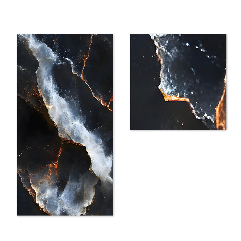 Легкая DIY Установка Испанский стиль Papel Tapiz Мраморная настенная наклейка с металлическими акцентами