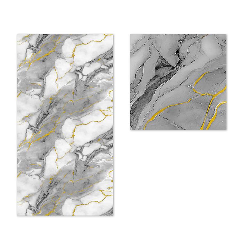 Снимаемый многократный дизайн Премиум мраморная настенная наклейка Обои для легкого украшения дома