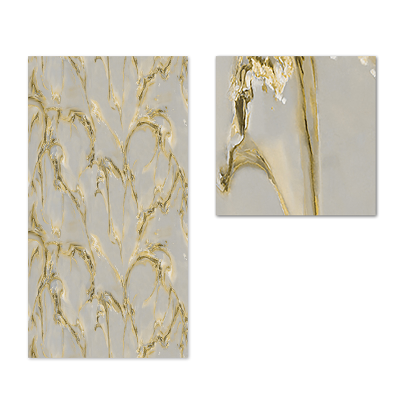 Легкая DIY Установка Испанский стиль Papel Tapiz Мраморная настенная наклейка с металлическими акцентами