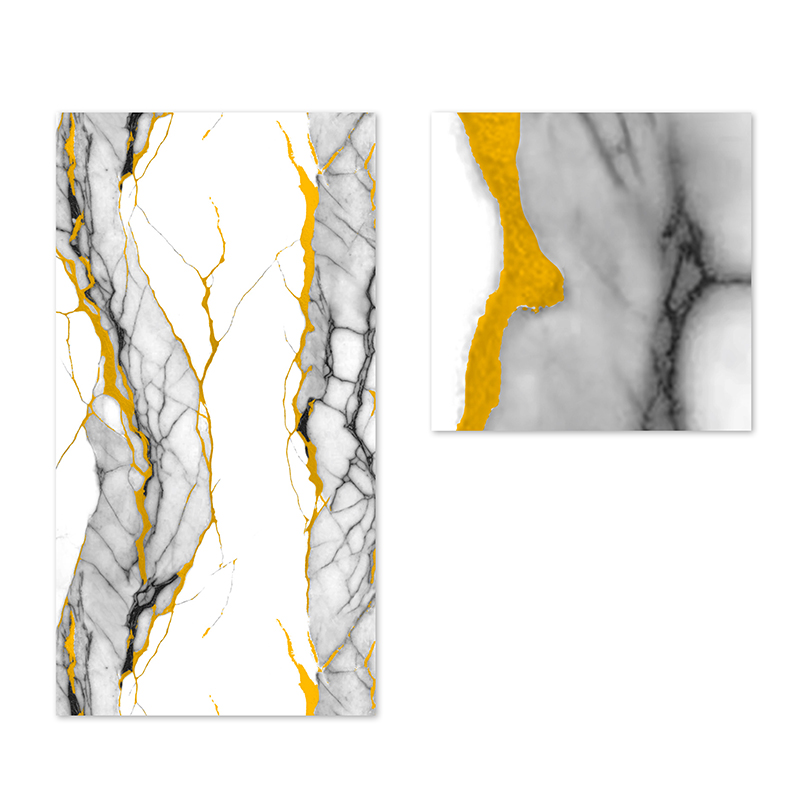 Снимаемый многократный дизайн Премиум мраморная настенная наклейка Обои для легкого украшения дома