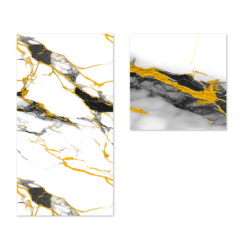 Снимаемый многократный дизайн Премиум мраморная настенная наклейка Обои для легкого украшения дома