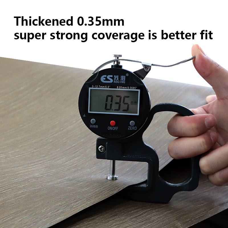 домашнее использование Спальня гостиная Мебель Стикер Самоклейная деревянная зерна стенная панель ПВХ наклейка