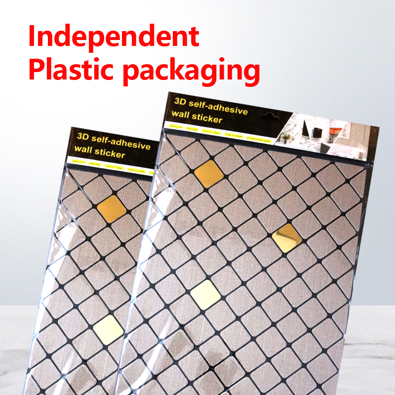 современный дизайн ixpe самоклеющееся настенное покрытие Водонепроницаемая мозаика настенная наклейка для кухни ванная комната