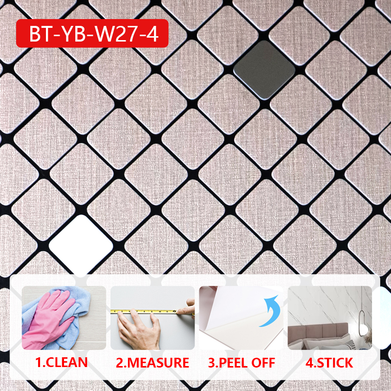 Нетоксичные легкие шкурки 3d стенные наклейки домашнего декора самоклейная мозаика стенная наклейка 