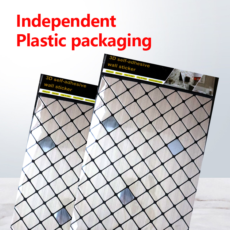 современный дизайн ixpe самоклеющееся настенное покрытие Водонепроницаемая мозаика настенная наклейка для кухни ванная комната