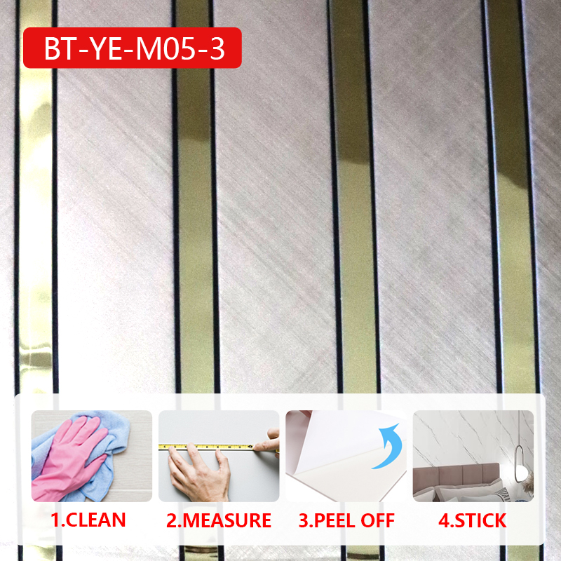 Эко-дружелюбный декоративный 3d IXPE настенная наклейка Звукоизолируемая самоклеящаяся мозаика накле