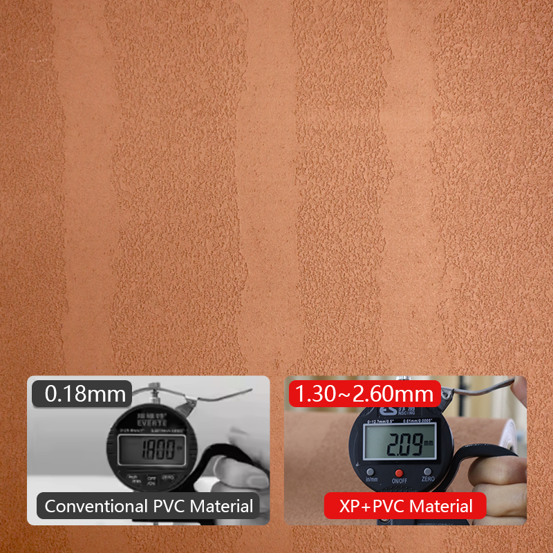 заказ Эко-дружелюбная домашняя декорация Прочный самоклеющий IXPE поднял мягкую глиняную стенную нак