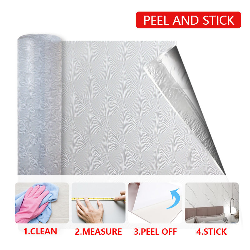 заказ Эко-дружелюбная домашняя декорация Прочный самоклеющий IXPE поднял мягкую глиняную стенную наклейку для гостиной