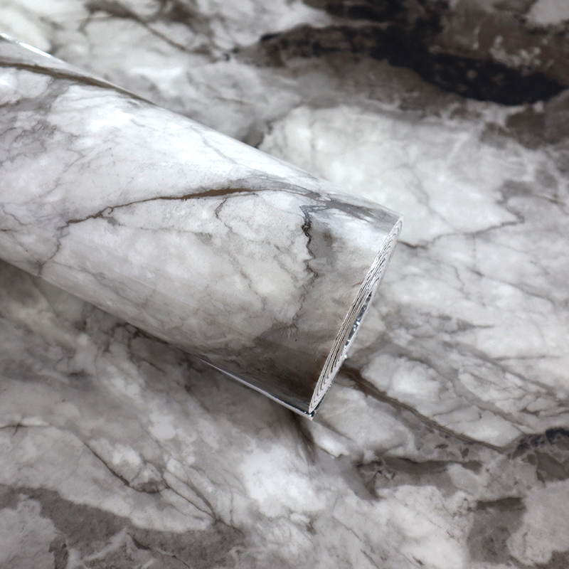 Новая гостиная УФ мраморные зерна настенная наклейка Легкая уборка Красивое украшение интерьера ixpe настенная панель наклейка оптом