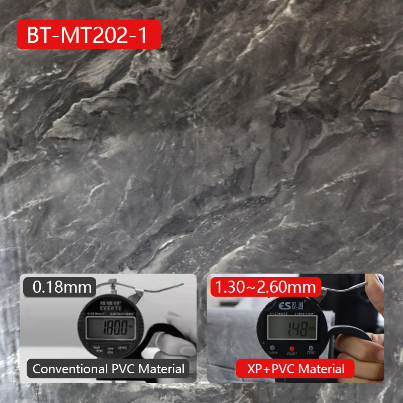 Mold Resistant Waterproof Ixpe Wallpapers Self-Adhesive Wall Sticker for Bathroom and Kitchen