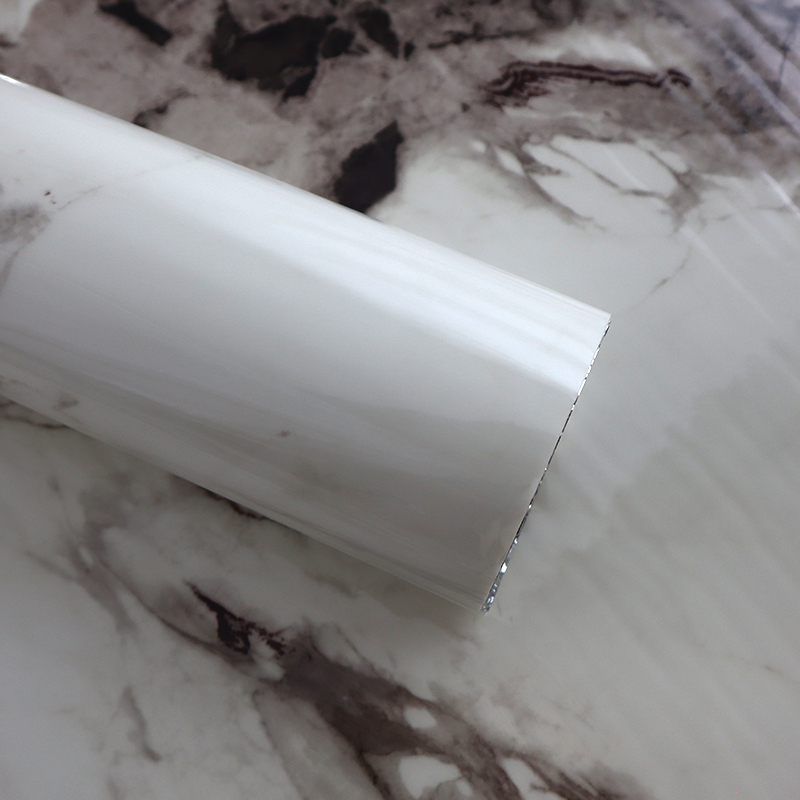 Легкая чистая поверхность самоклеющаяся настенная бумага мраморный лист стикер для гостиной и спальни