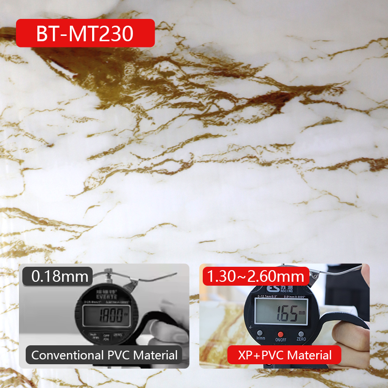 Новая гостиная УФ мраморные зерна настенная наклейка Легкая уборка Красивое украшение интерьера ixpe