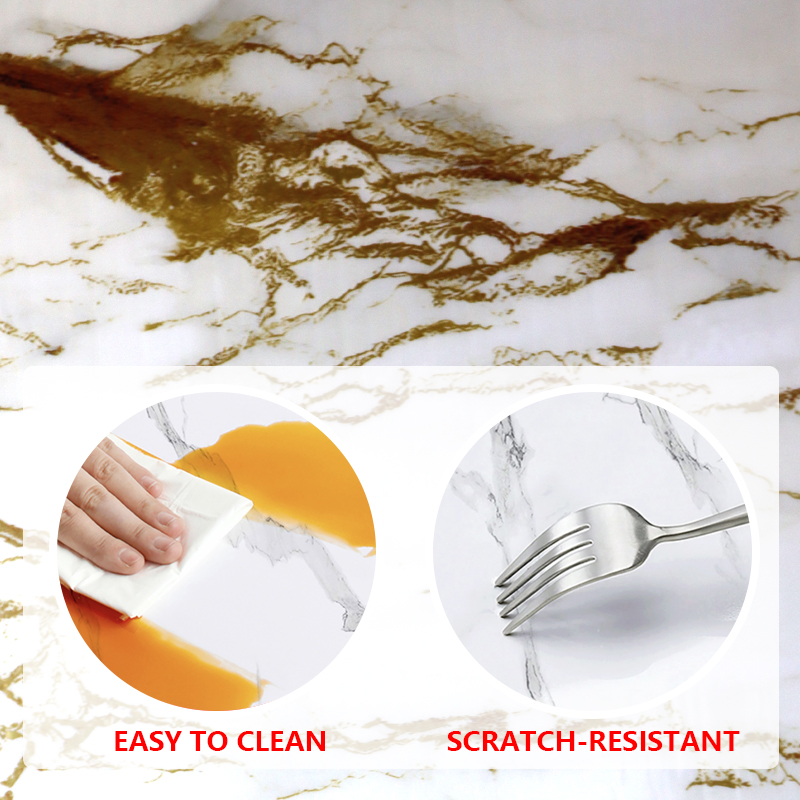 Новая гостиная УФ мраморные зерна настенная наклейка Легкая уборка Красивое украшение интерьера ixpe настенная панель наклейка оптом