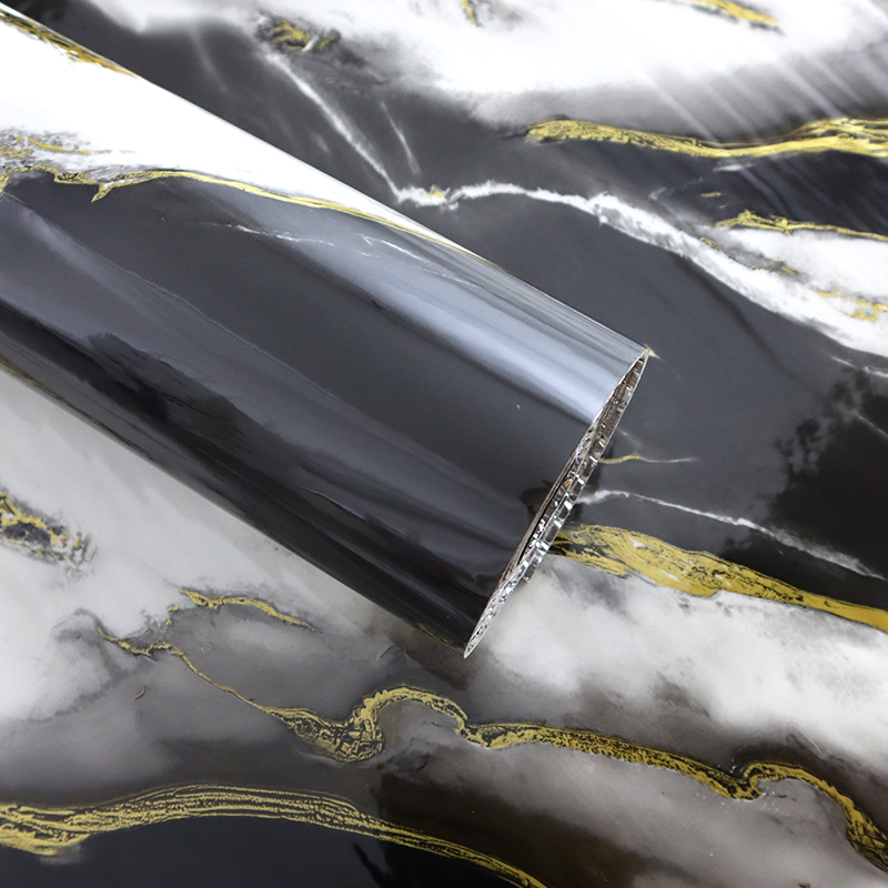 Легкая чистая поверхность самоклеющаяся настенная бумага мраморный лист стикер для гостиной и спальни