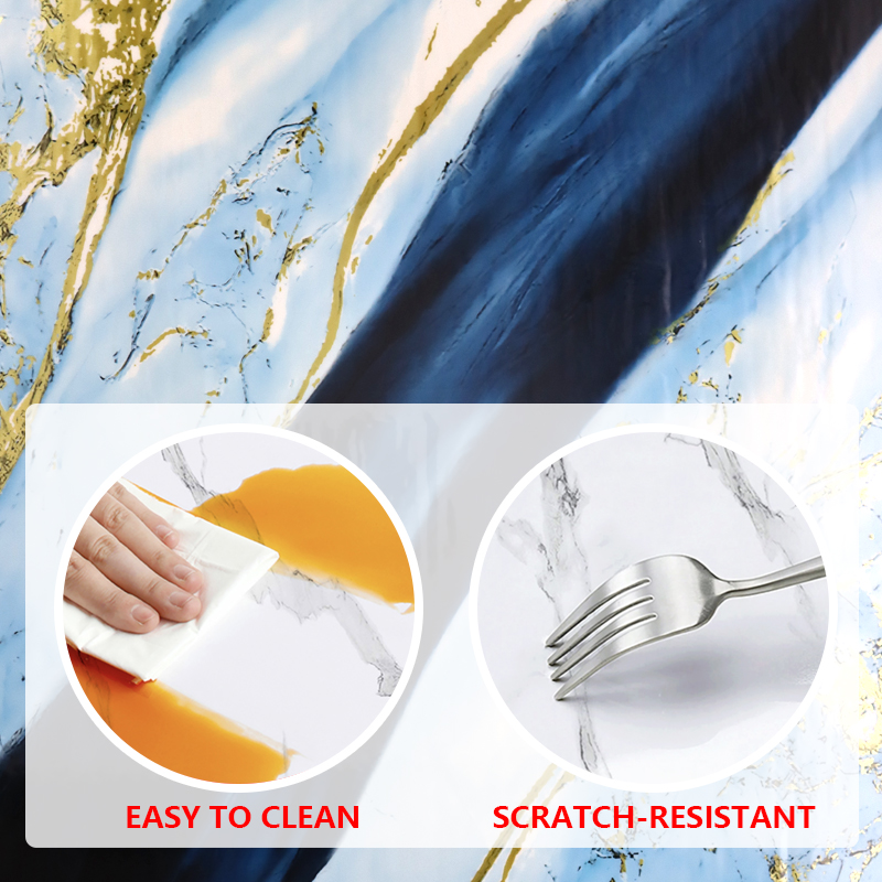 Легкая чистая поверхность самоклеющаяся настенная бумага мраморный лист стикер для гостиной и спальни