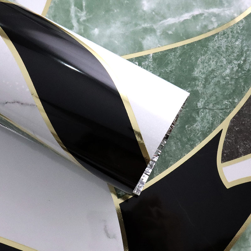 Легкая чистая поверхность самоклеющаяся настенная бумага мраморный лист стикер для гостиной и спальни