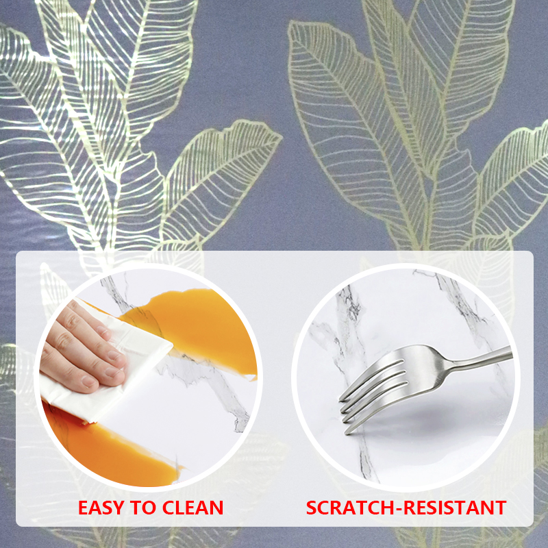 Новое прибытие оптовая самоклейная наклейка на стену ixpe водонепроницаемые мраморные наклейки на заказ для стены