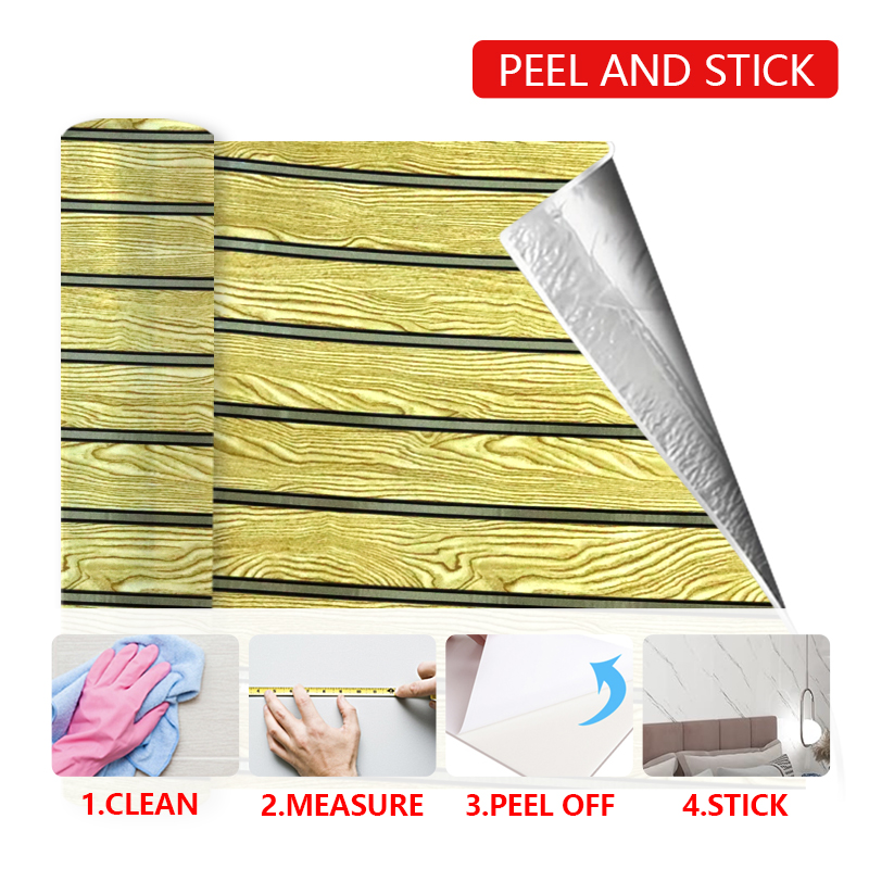 Экологически чистые съемные обои Peel Stick Wall Sticker Paper для устойчивого домашнего декора