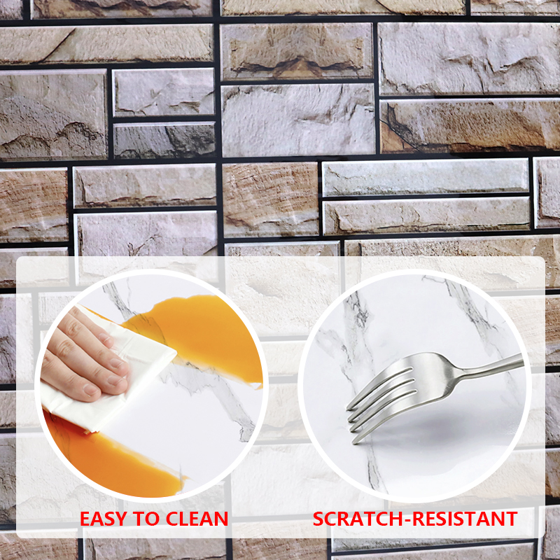 Экологически чистые съемные обои Peel Stick Wall Sticker Paper для устойчивого домашнего декора