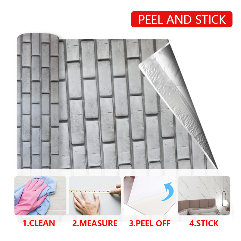 Экологически чистые съемные обои Peel Stick Wall Sticker Paper для устойчивого домашнего декора