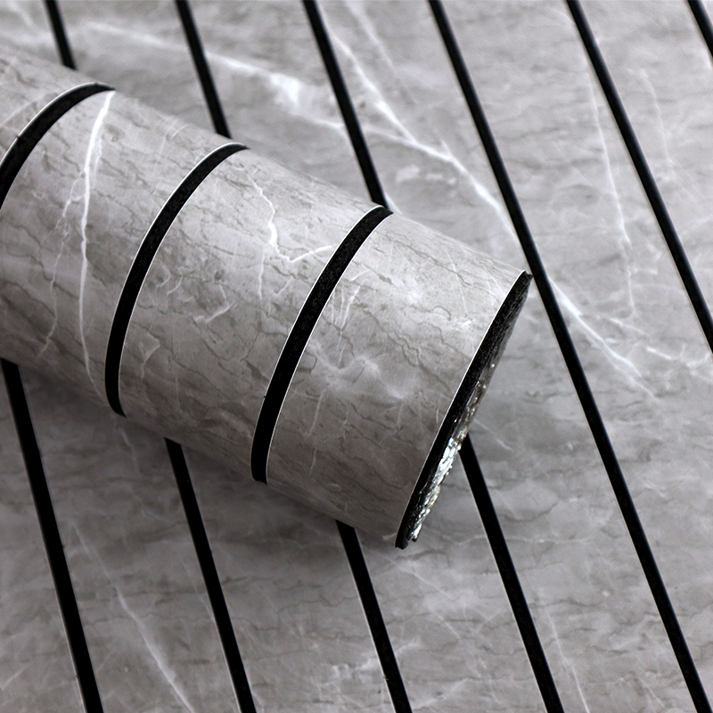 оптовая 3d самоклейка деревянный образец наклейки масло доказательство флейтовая стена наклейки для кухни гостиная