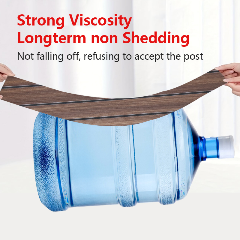 горячая продажа самоклеющаяся решетка стена наклейка анти царапины декоративный ПВХ IXPE деревянный текстуры стена наклейка