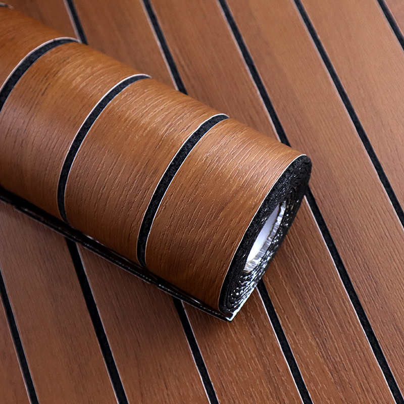 горячая продажа самоклеющаяся решетка стена наклейка анти царапины декоративный ПВХ IXPE деревянный текстуры стена наклейка