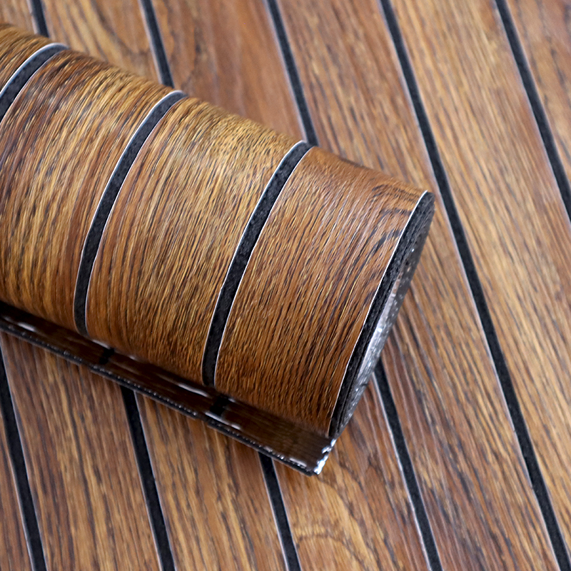 OEM Home Decor 3d решетка самоклеящаяся настенная наклейка Снимаемые деревянные зерна IXPE флейтовая настенная панель наклейка