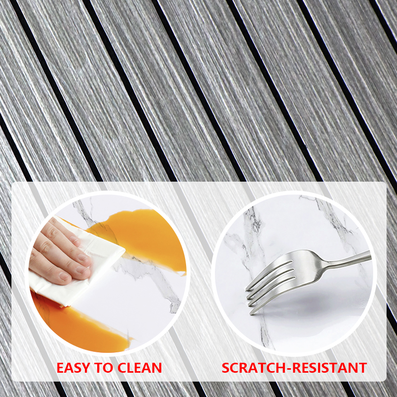 OEM Home Decor 3d решетка самоклейная настенная наклейка Снимаемые деревянные зерна IXPE флейтовая настенная панель наклейка