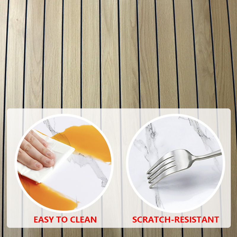 горячая продажа самоклеющаяся решетка стена наклейка анти царапины декоративный ПВХ IXPE деревянный текстуры стена наклейка