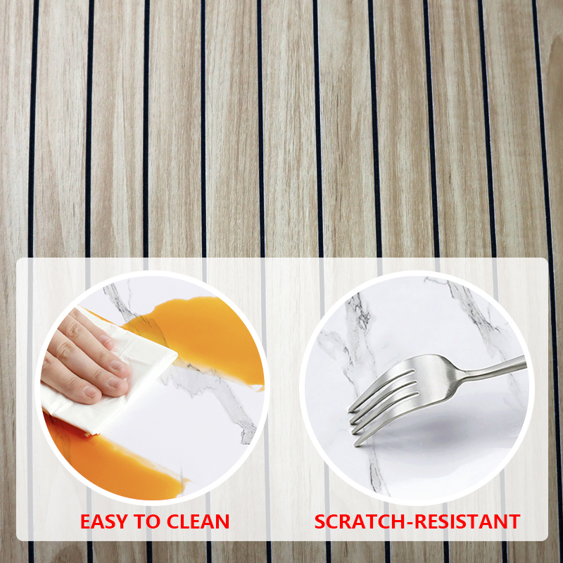 современный дизайн гостиная телевизор фон флейтовая настенная наклейка 3d деревянное зерно IXPE ПВХ самоклеющаяся настенная наклейка