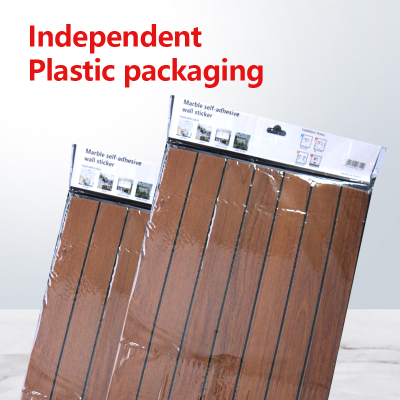 современный дизайн гостиная телевизор фон флейтовая настенная наклейка 3d деревянное зерно IXPE ПВХ самоклеющаяся настенная наклейка