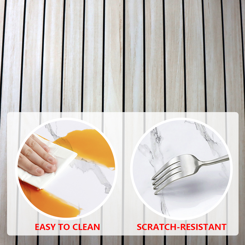 современный дизайн гостиная телевизор фон флейтовая настенная наклейка 3d деревянное зерно IXPE ПВХ самоклеющаяся настенная наклейка