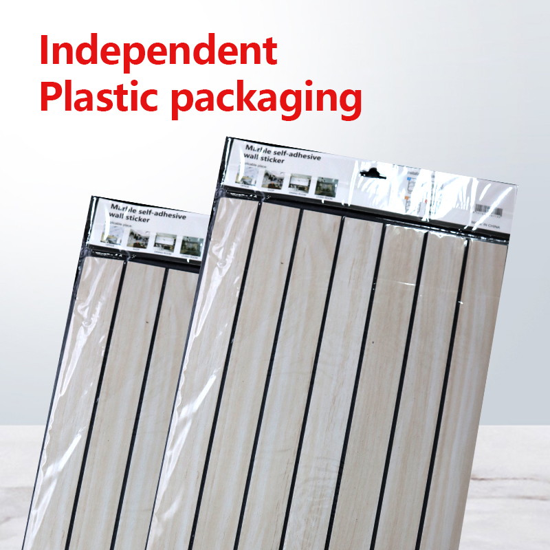 современный дизайн гостиная телевизор фон флейтовая настенная наклейка 3d деревянное зерно IXPE ПВХ самоклеющаяся настенная наклейка