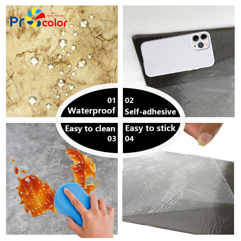 современные внутренние деревянные зерна полы индивидуальный дизайн водонепроницаемый lvt самоклеющийся пол для спальни гостиная