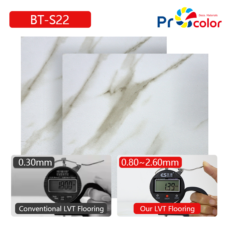 высококачественный самоклейный пол LVT скользоустойчивый водонепроницаемый пол винила LVT для квартиры семьи дома