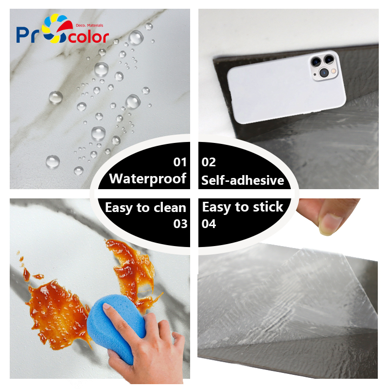 высококачественный самоклейный пол LVT скользоустойчивый водонепроницаемый пол винила LVT для квартиры семьи дома