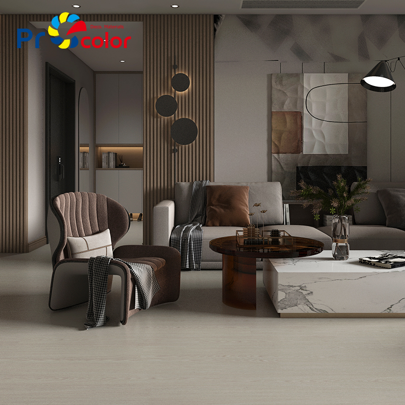 роскошный дом отель ПВХ деревянные зерна полы Custom Design Легкая установка самоклеющегося винилового пола