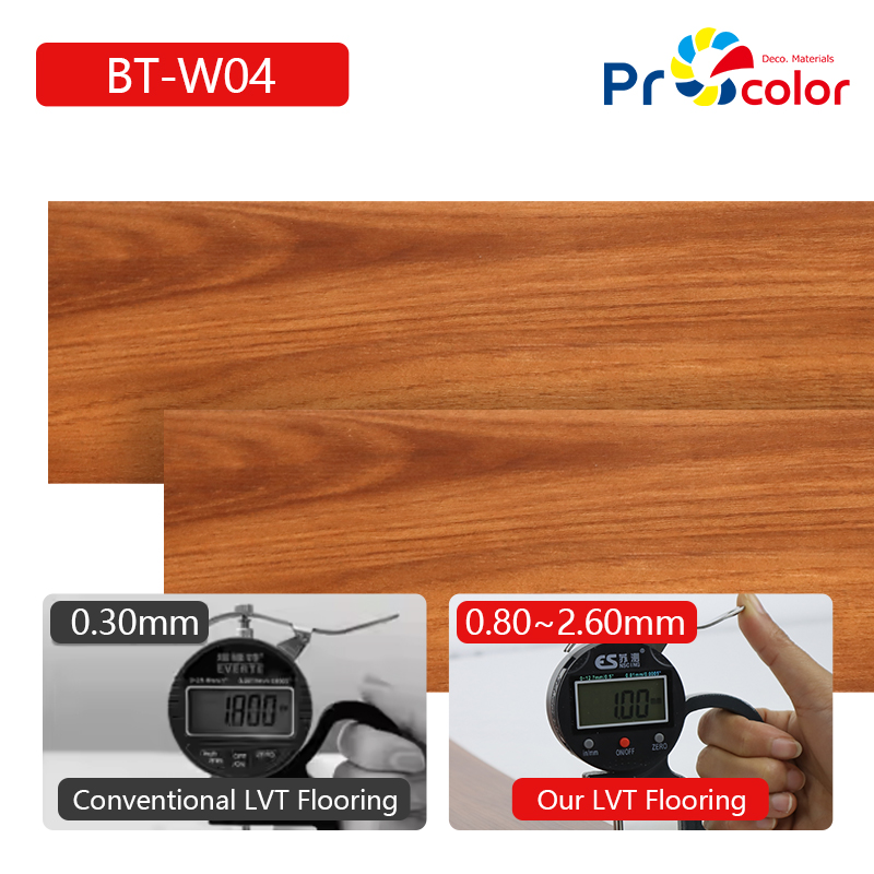 роскошный дом отель ПВХ деревянные зерна полы Custom Design Легкая установка самоклеющегося винилового пола