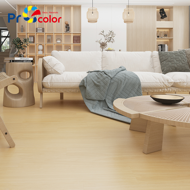фабричная цена индивидуальный дизайн Анти-царапины самоклеющиеся деревянные зерна LVT ПВХ виниловые полы для гостиной