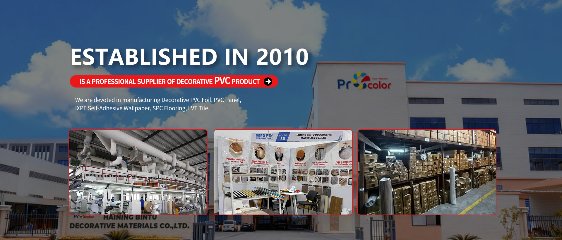 HAINING BINTU DECORATIVE MATERIALS CO., LTD.